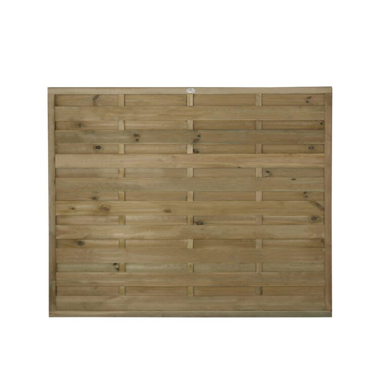 5013053167281 1 1.8m x 1.5m Pressure Treated Decorative Europa Plain Fence Panel Pack of 5.jpg